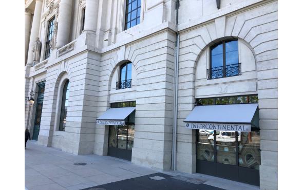 Stores bannettes pour l'hôtel Intercontinental et son restaurant Epona