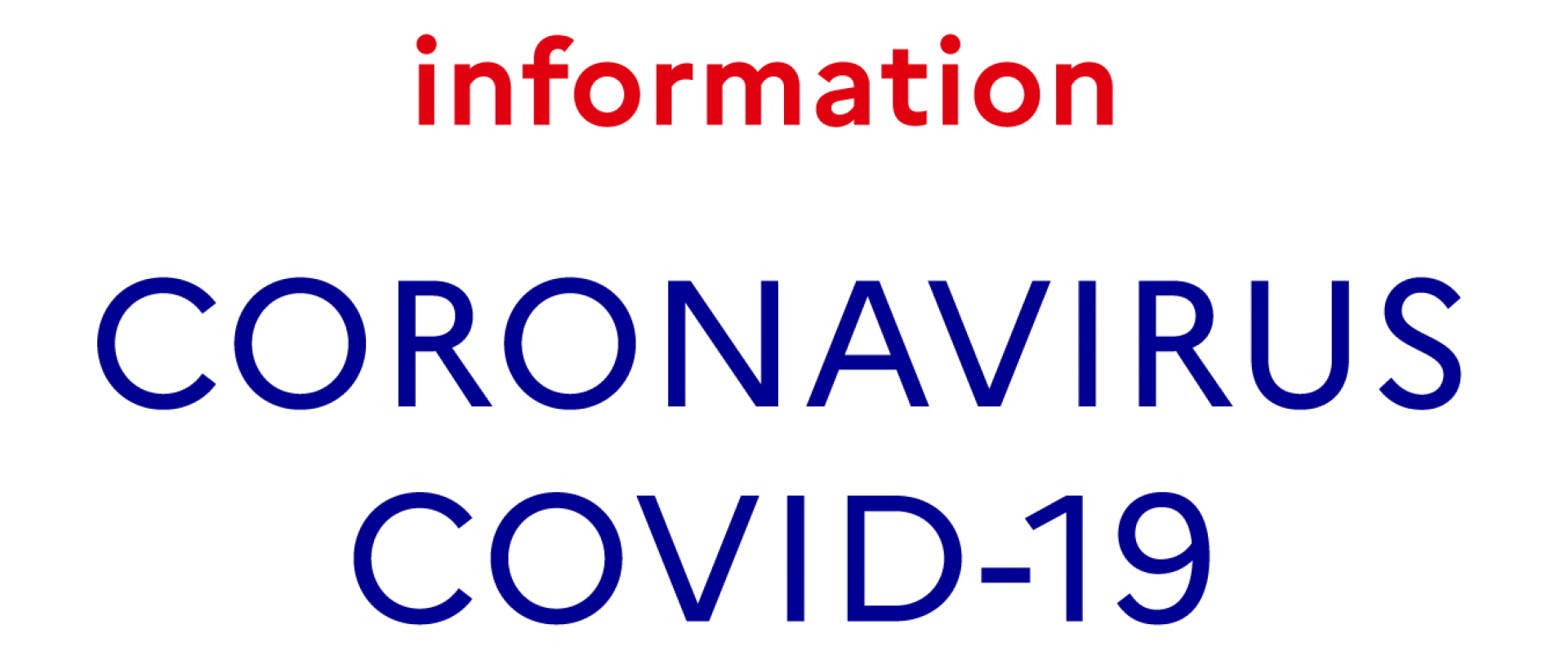Information Coronavirus Covid19